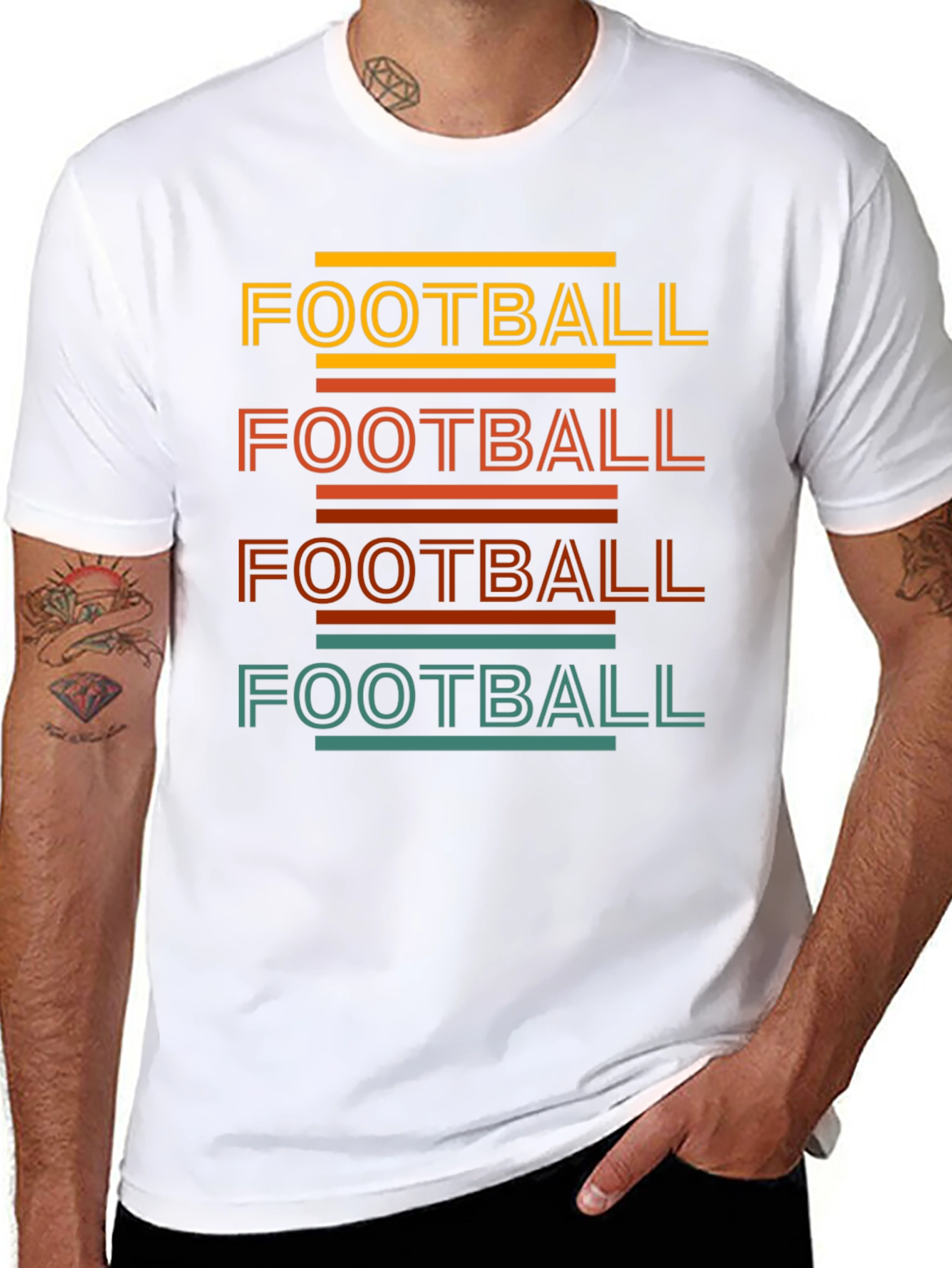 Retro Football T-Shirt