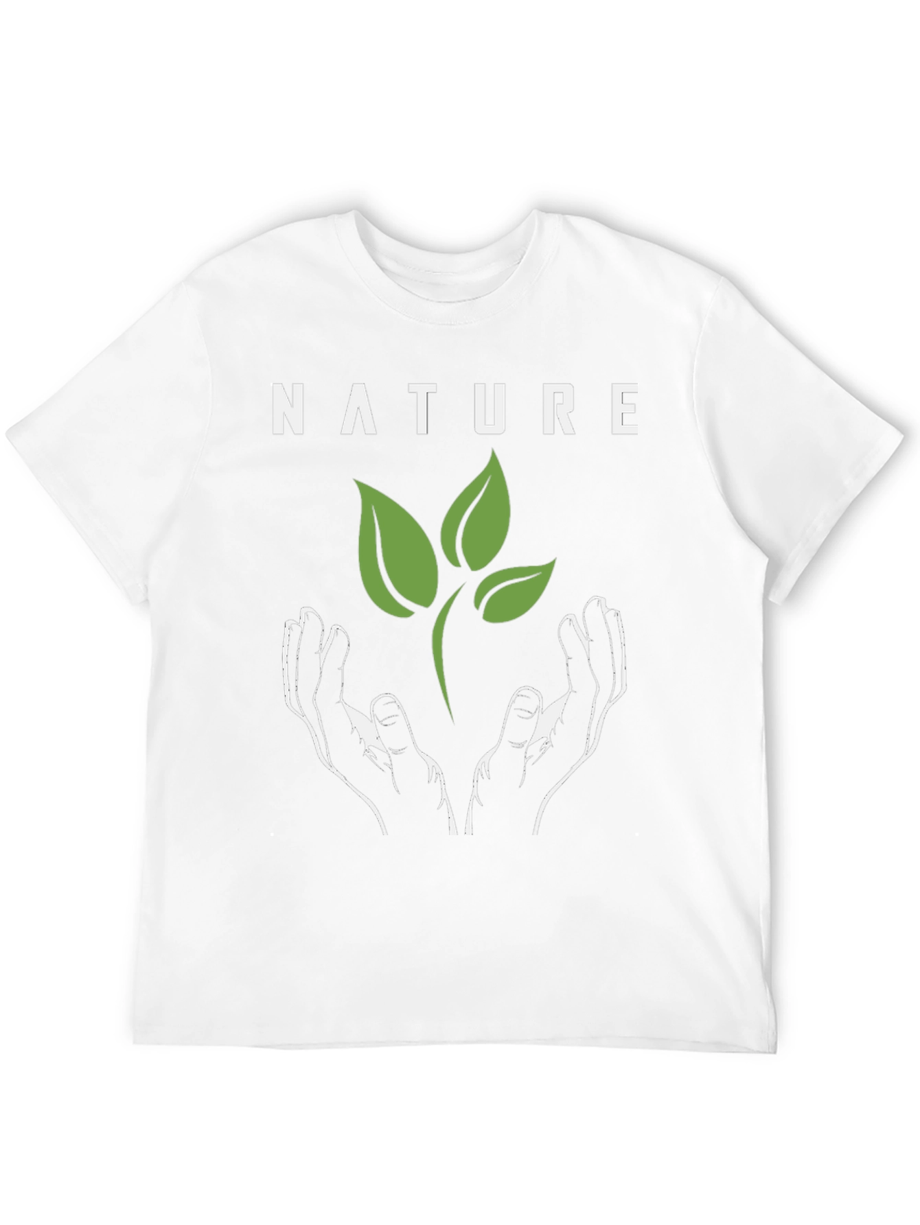 Nature Graphic T-Shirt - Plant Lover Tee