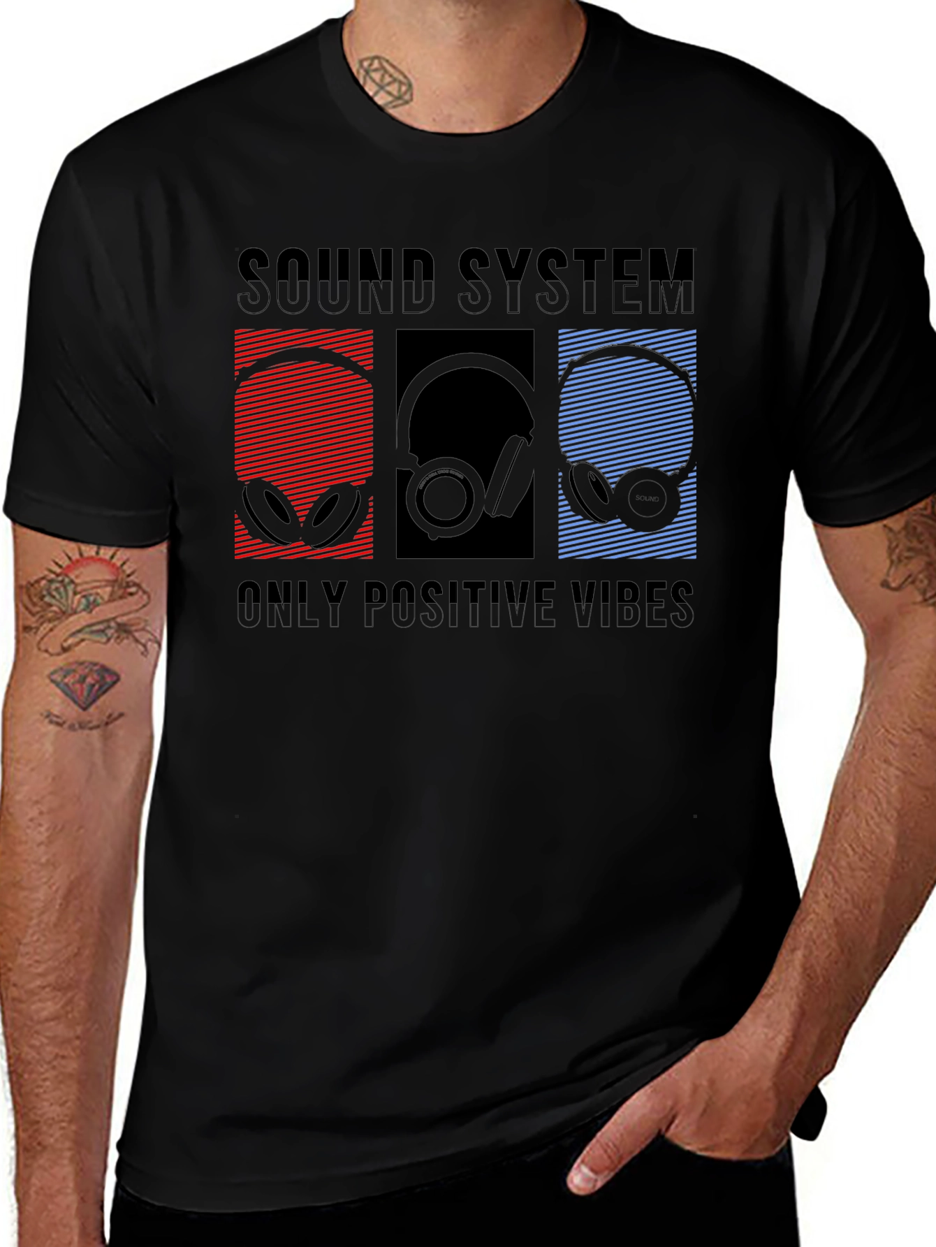Sound System Graphic Tee