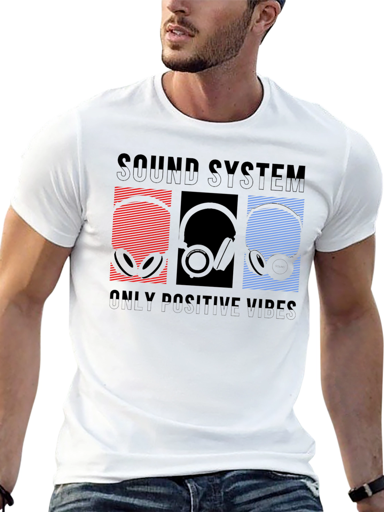 Sound System Graphic Tee