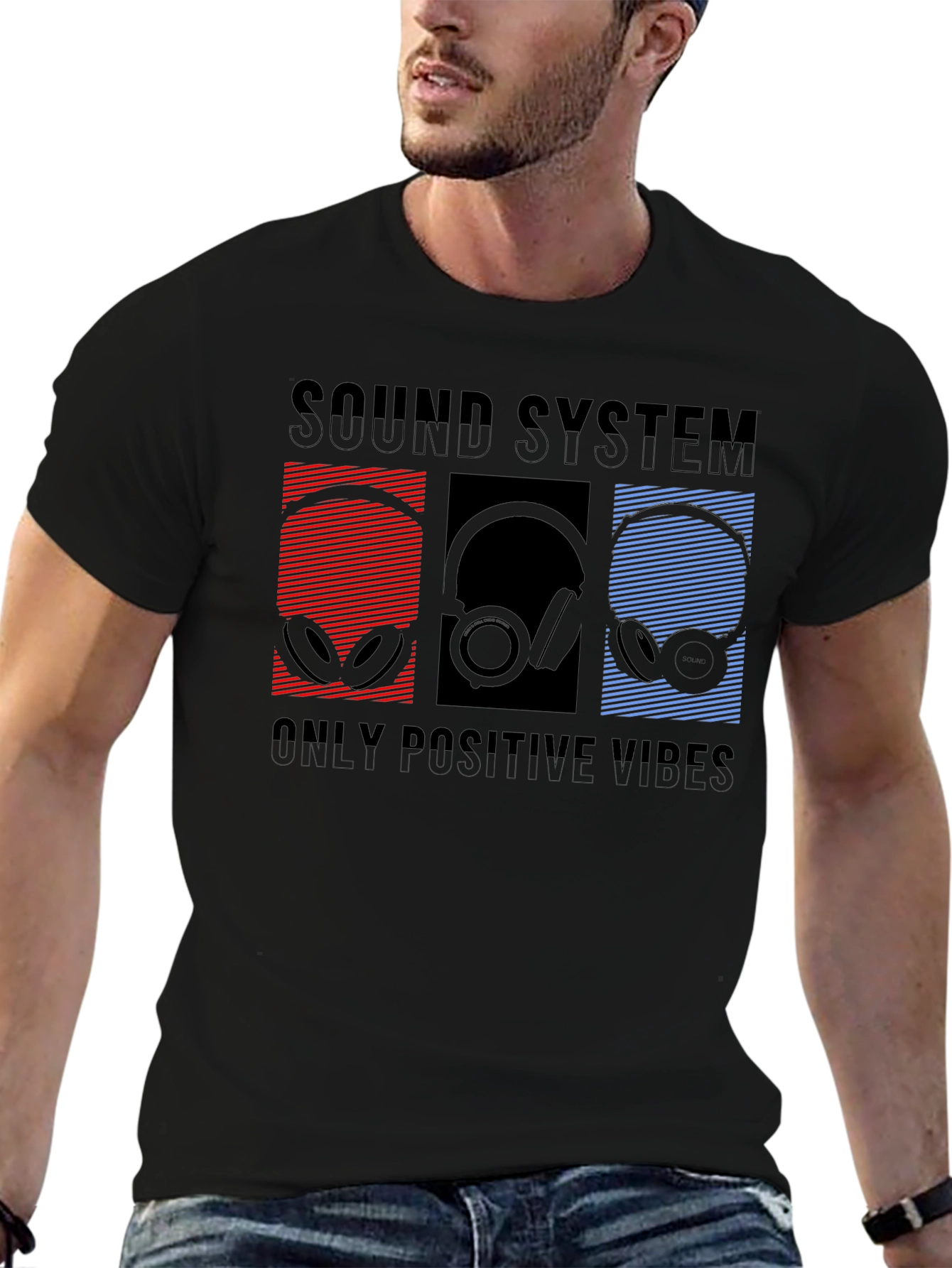 Sound System Graphic Tee