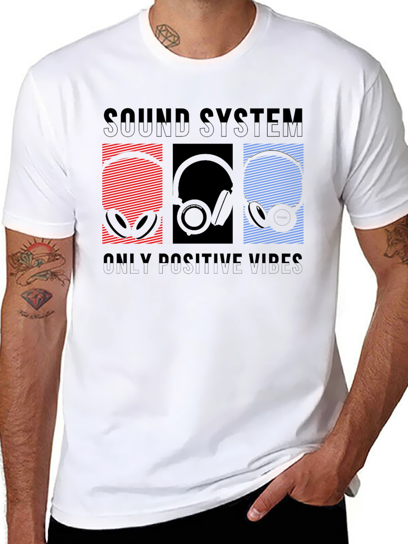 Sound System Graphic Tee