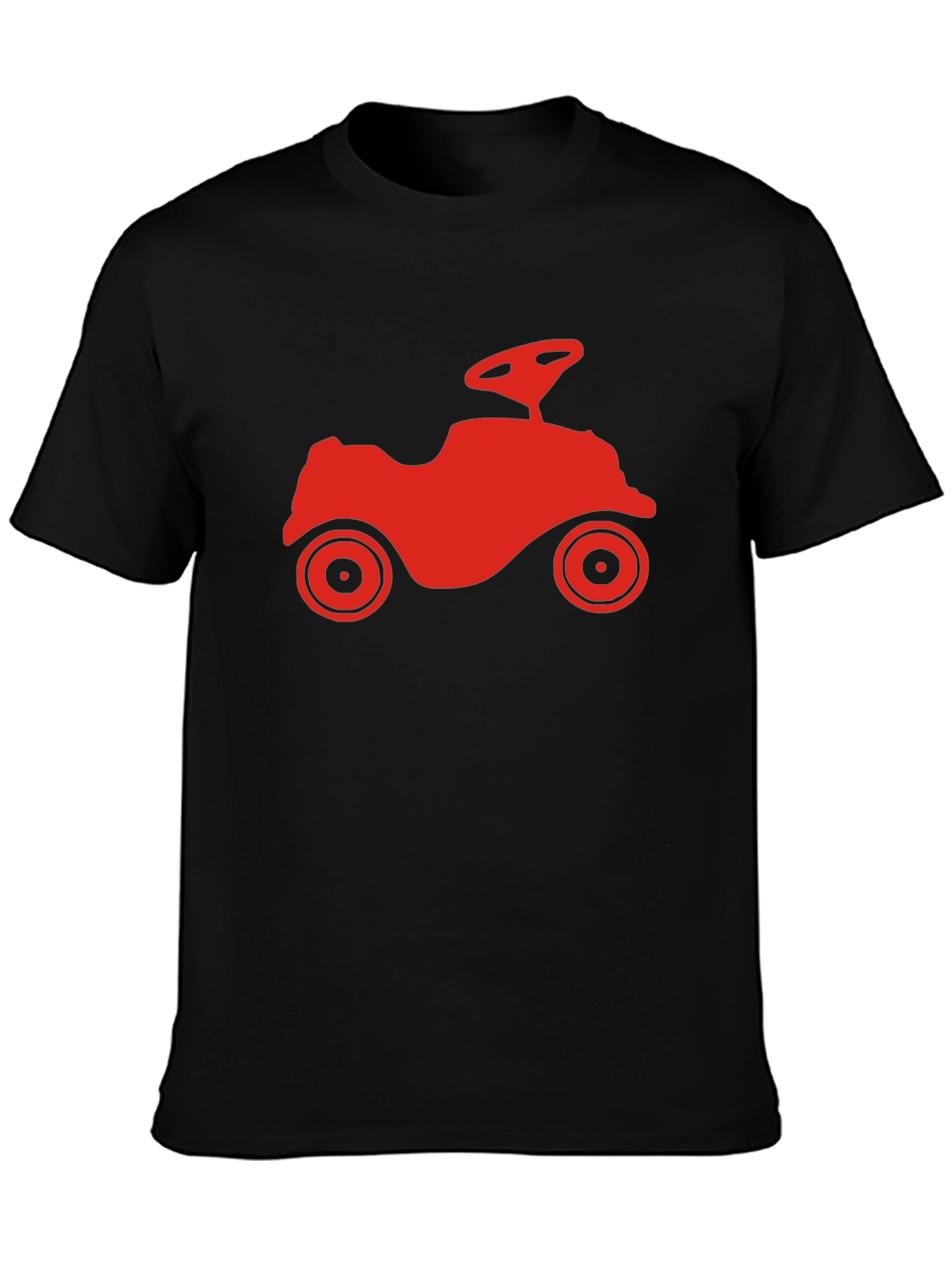 Retro Ride-On Toy Car Graphic Tee - Classic Cool