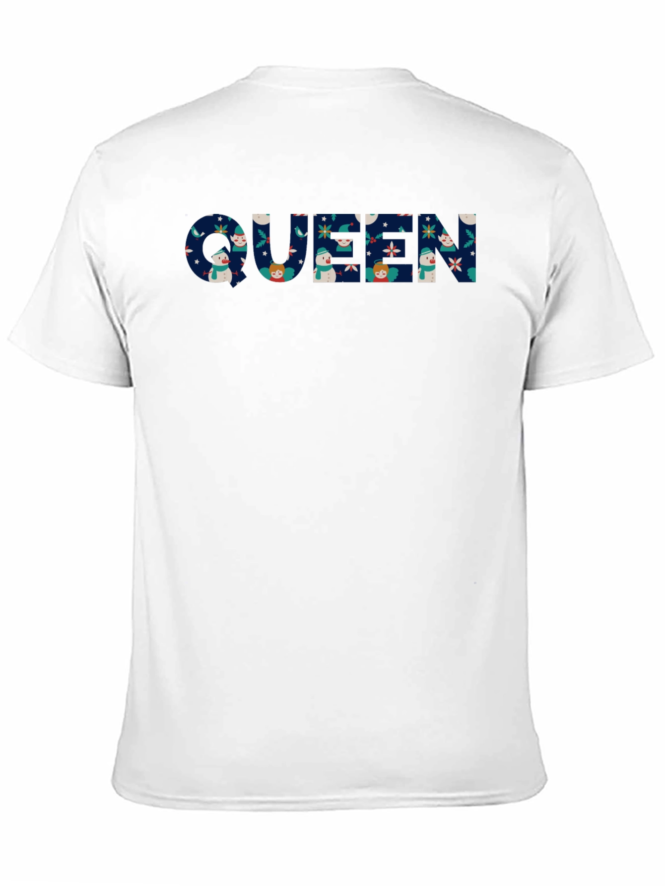 Queen Holiday Pattern Tee