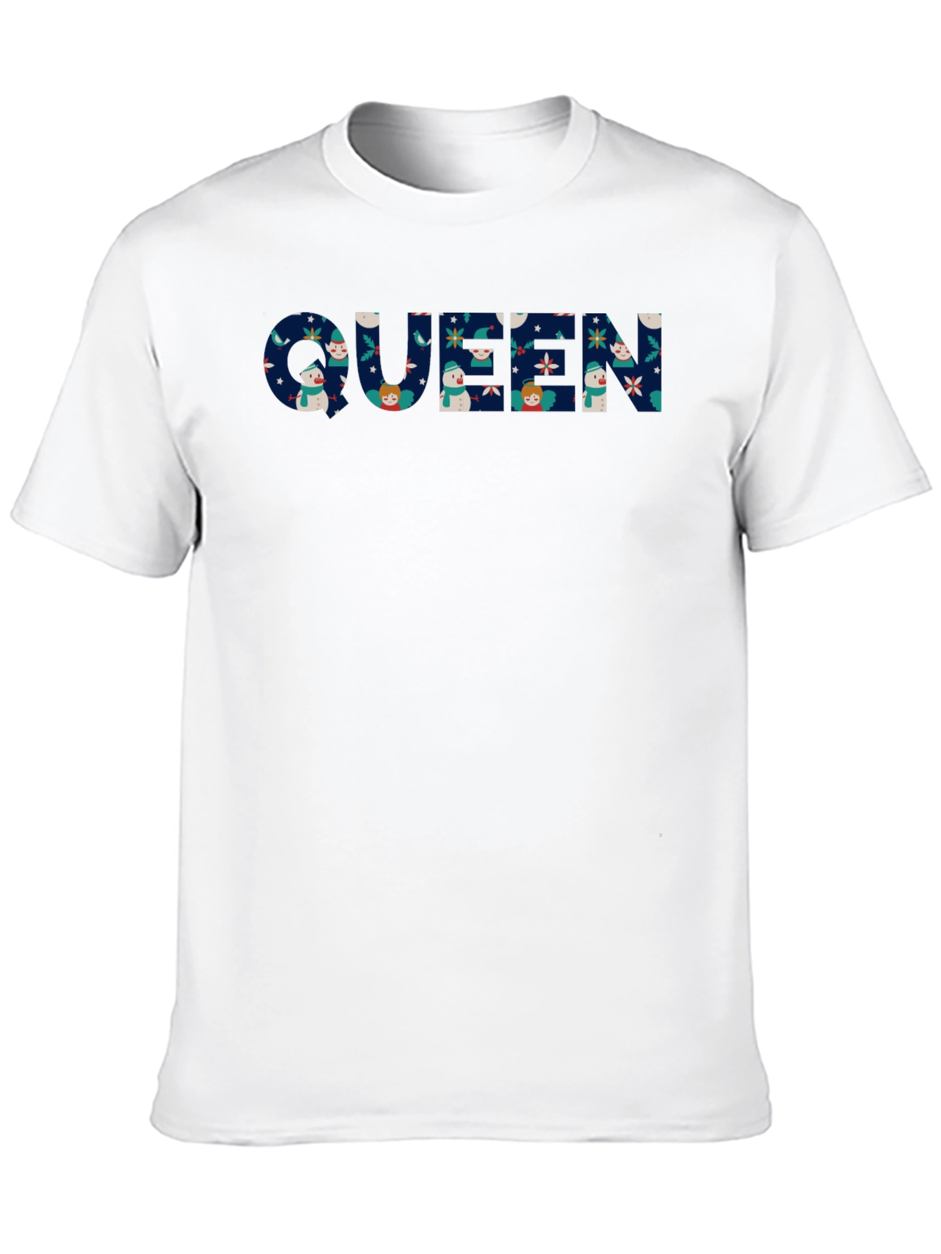 Queen Holiday Pattern Tee
