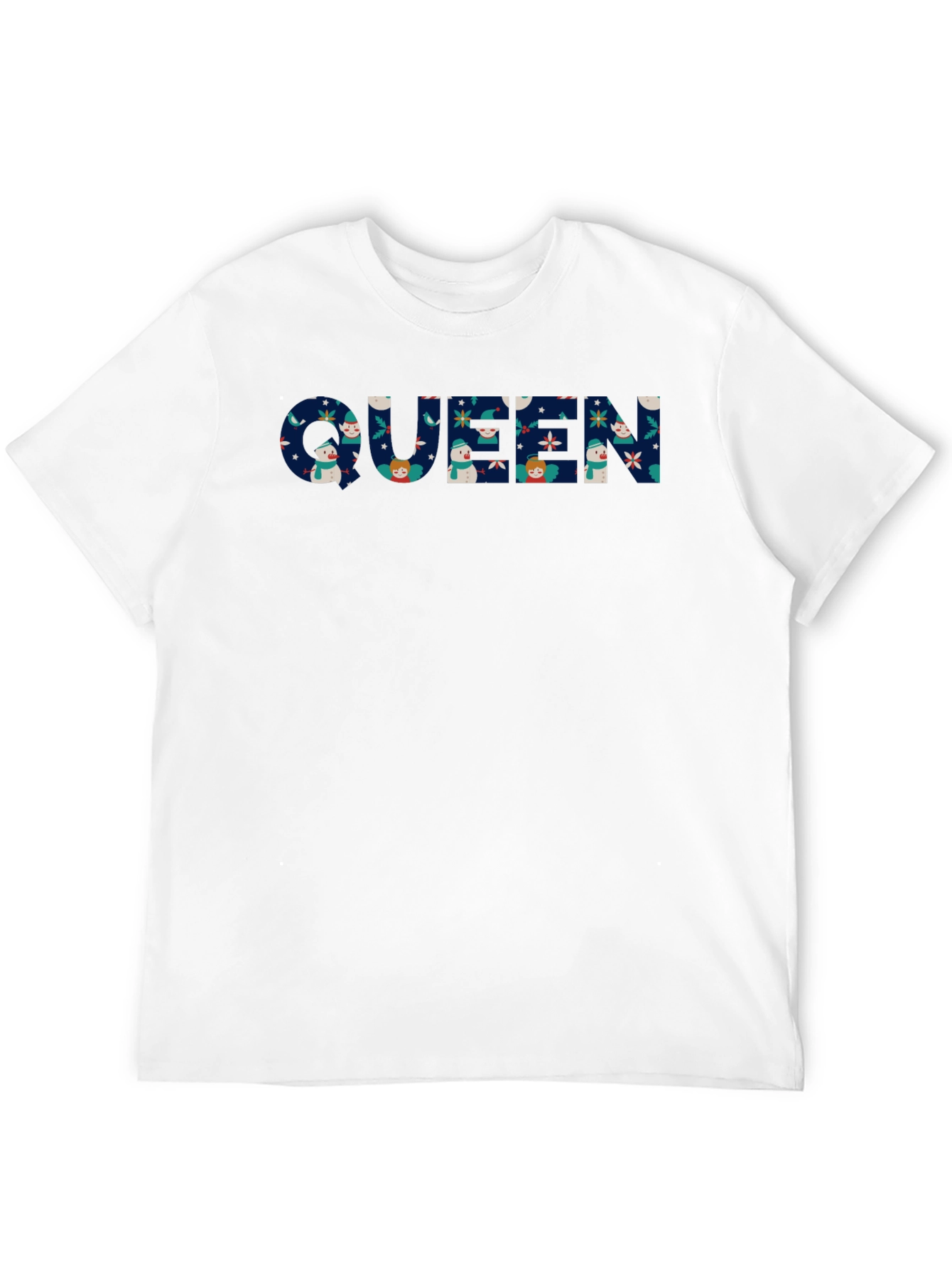 Queen Holiday Pattern Tee