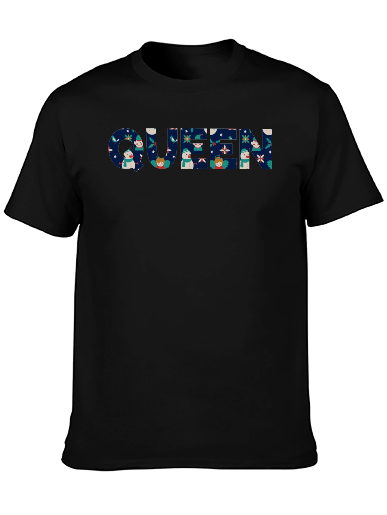Queen Holiday Pattern Tee