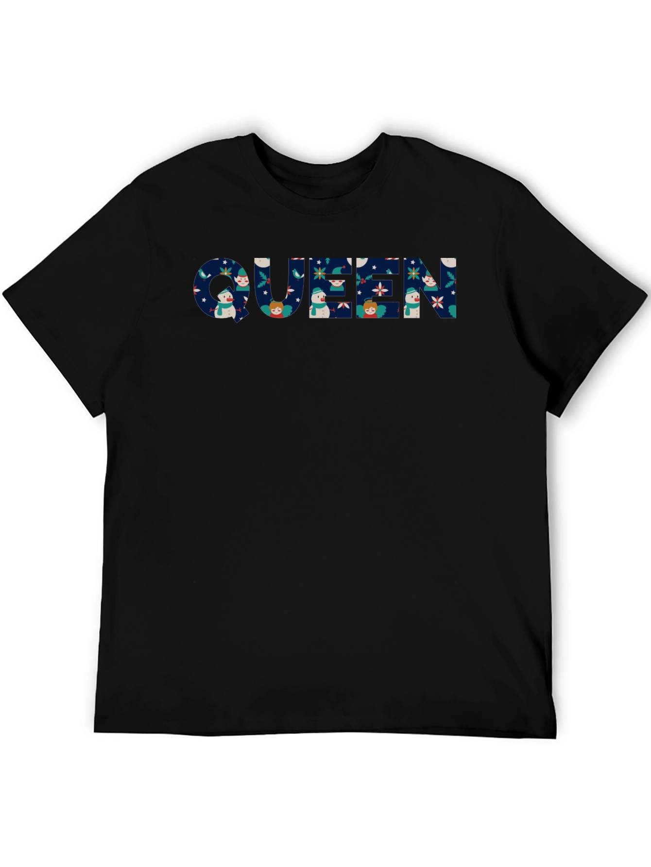 Queen Holiday Pattern Tee