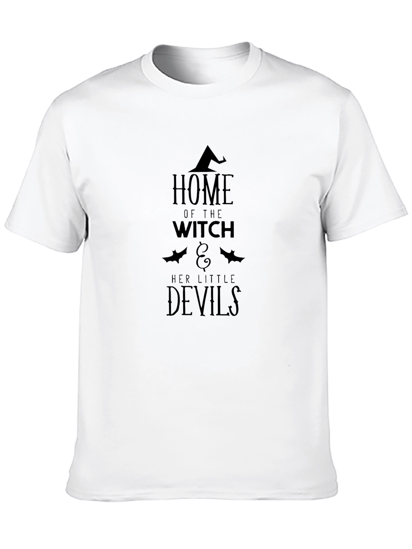 Home of The Witch & Her Little Devils T-Shirt