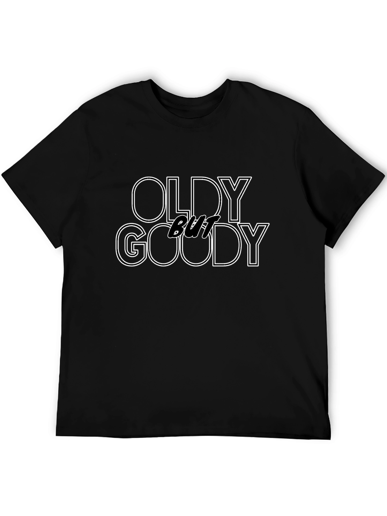 Oldy But Goody Black Graphic Tee