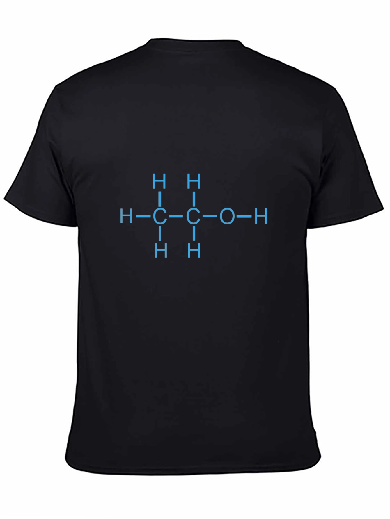 Ethanol Molecule Graphic T-Shirt - Science Tee