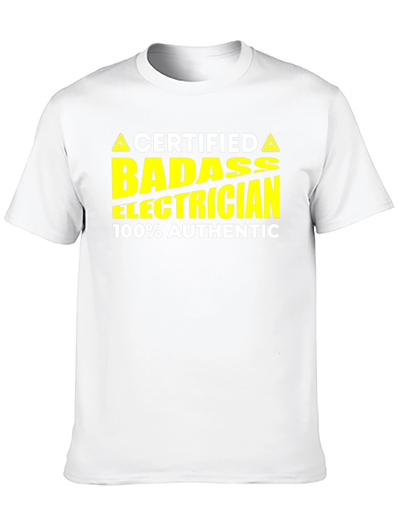 Certified Badass Electrician T-Shirt