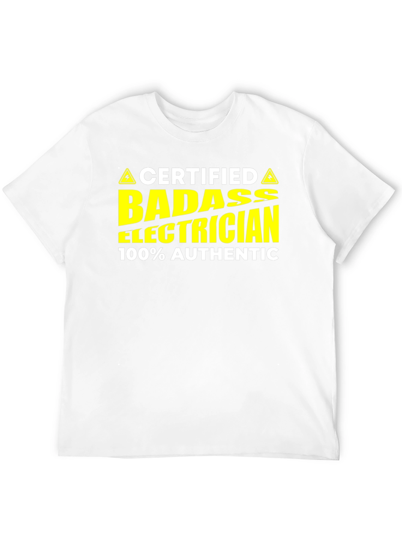 Certified Badass Electrician T-Shirt