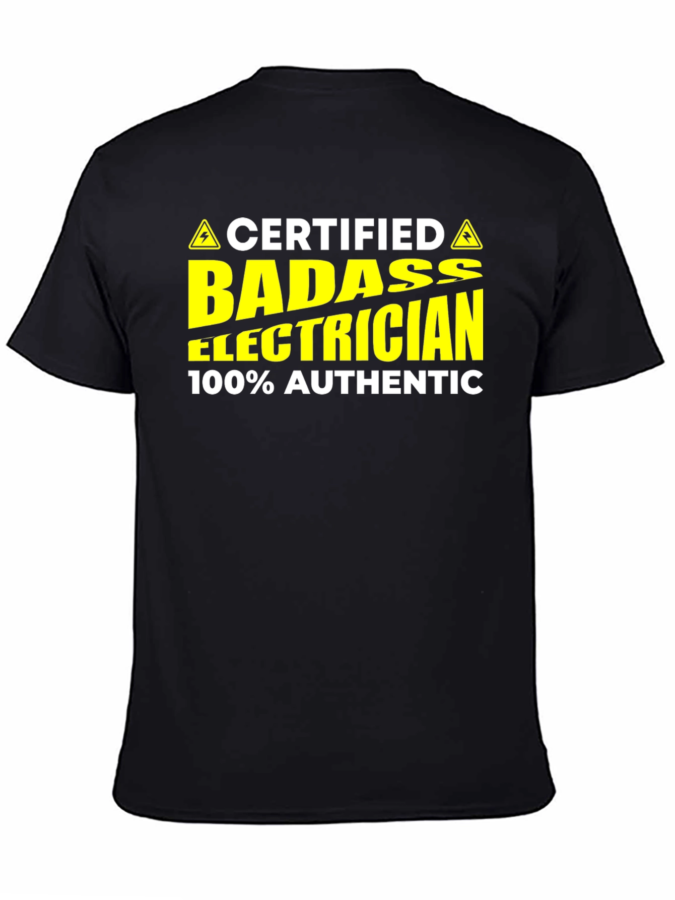 Certified Badass Electrician T-Shirt