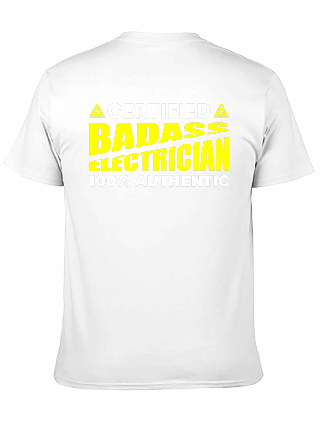 Certified Badass Electrician T-Shirt