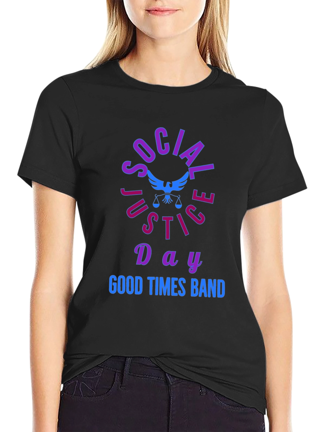 Social Justice Day T-Shirt Good Times Band Tee