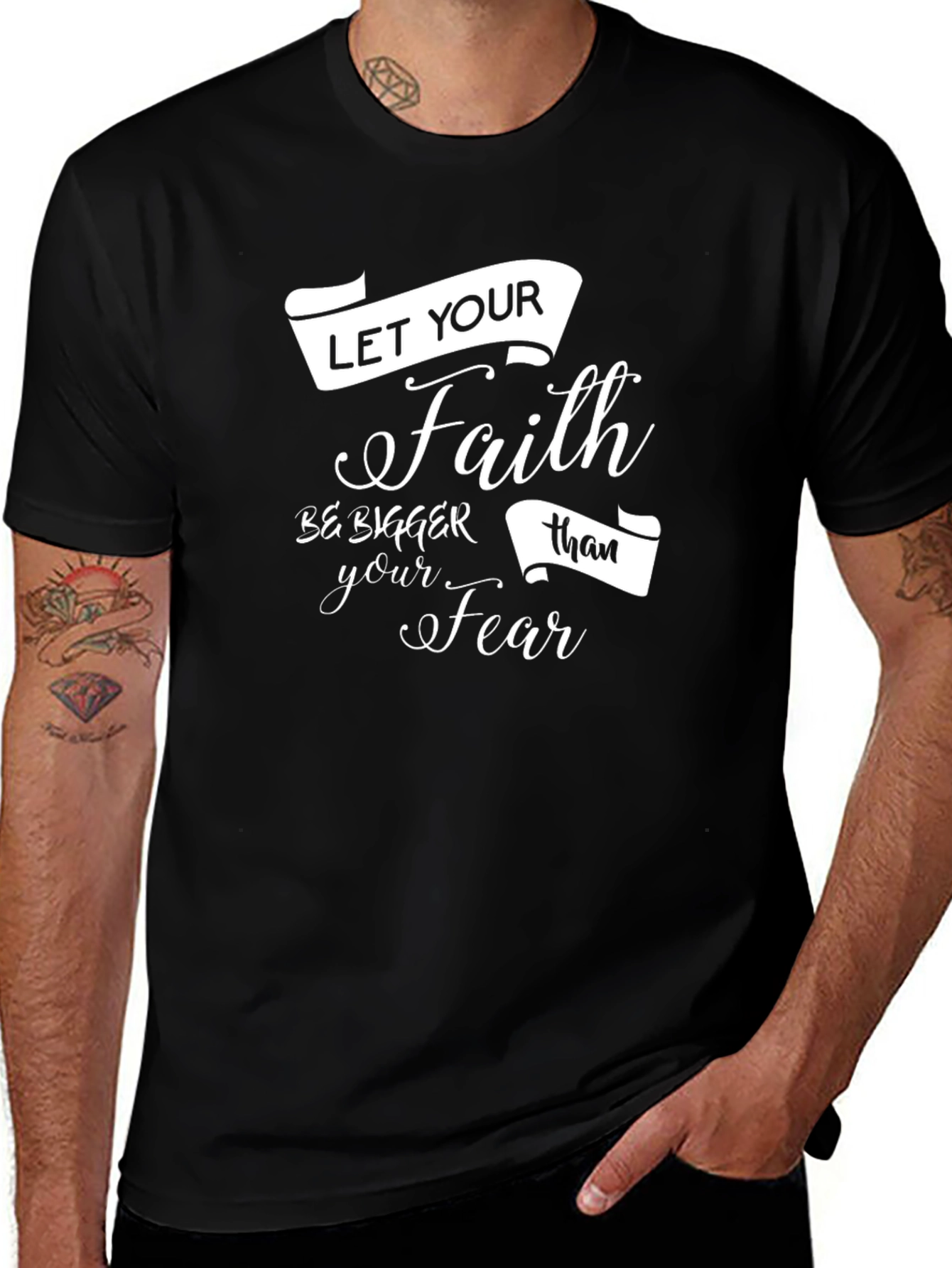 Faith Over Fear Graphic T-Shirt