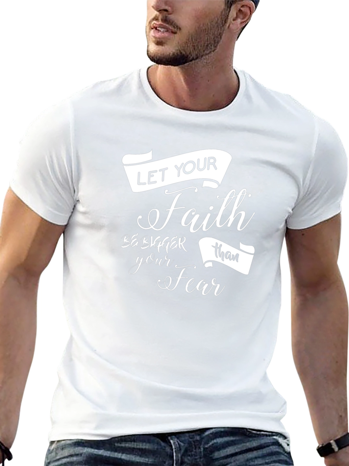 Faith Over Fear Graphic T-Shirt
