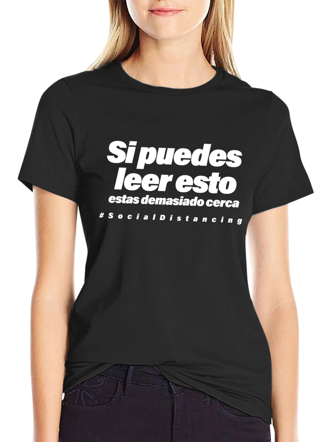 Social Distancing T-Shirt - Funny Spanish Slogan