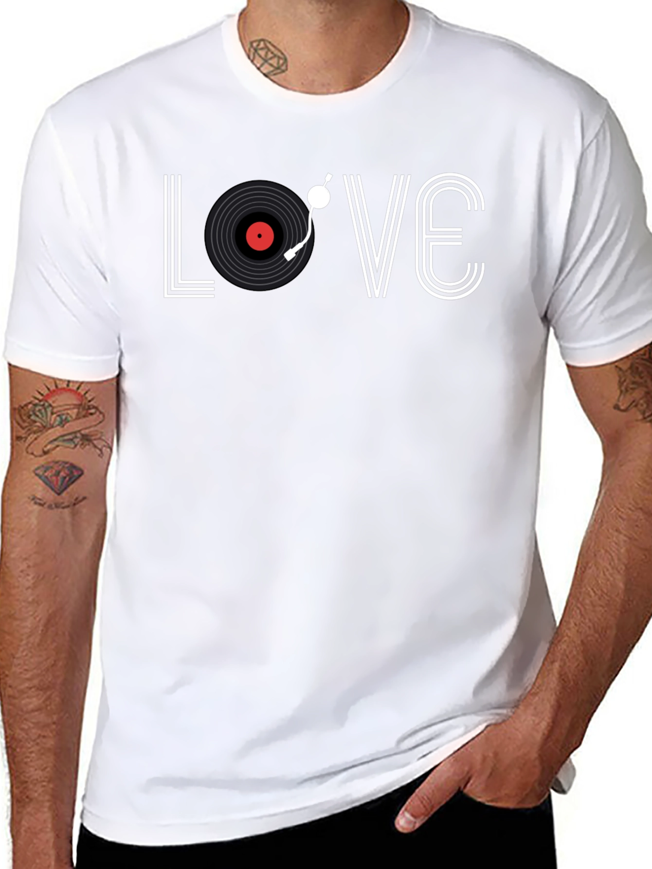 Vinyl Record Love T-Shirt