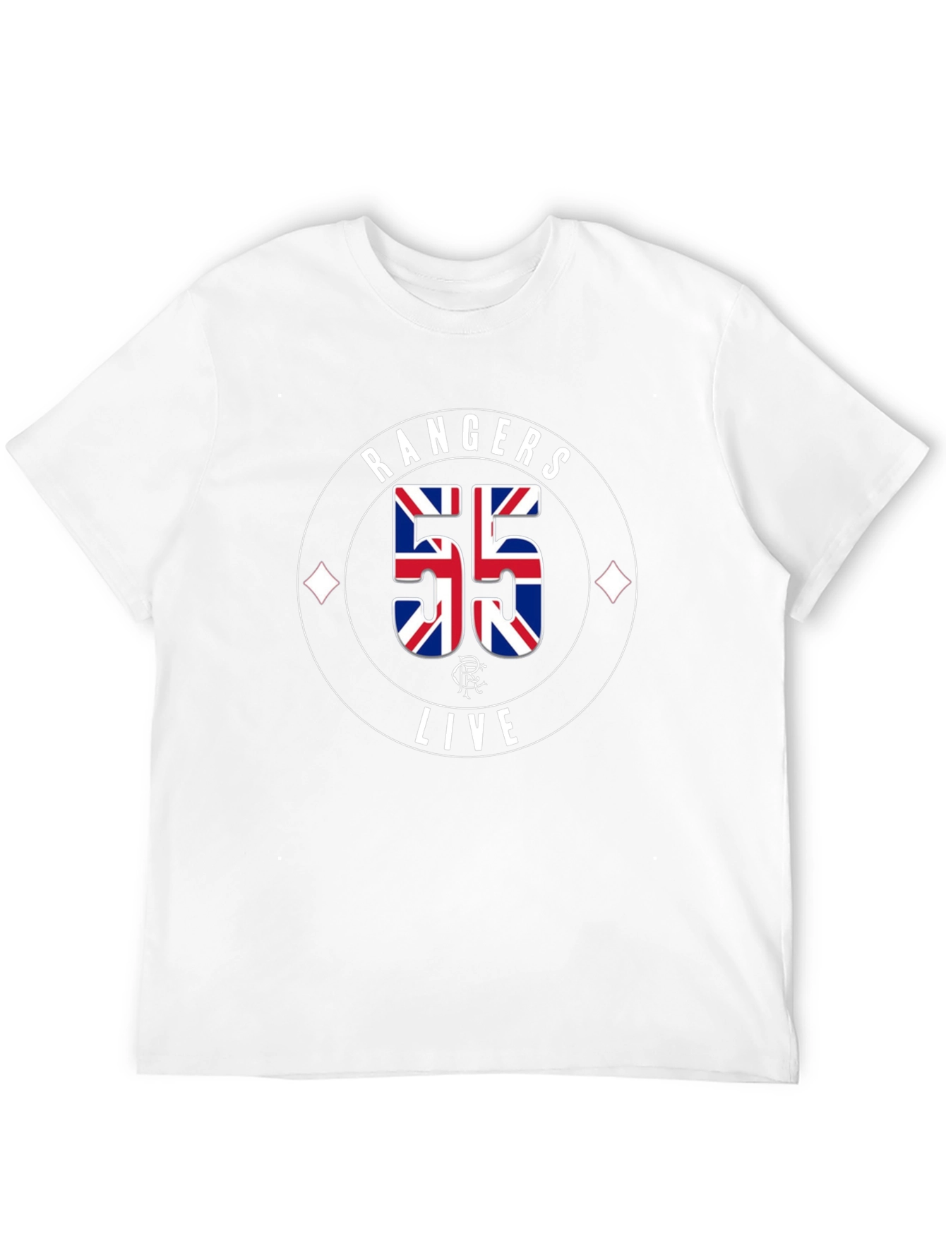 Rangers FC 55 Champions T-Shirt - Black