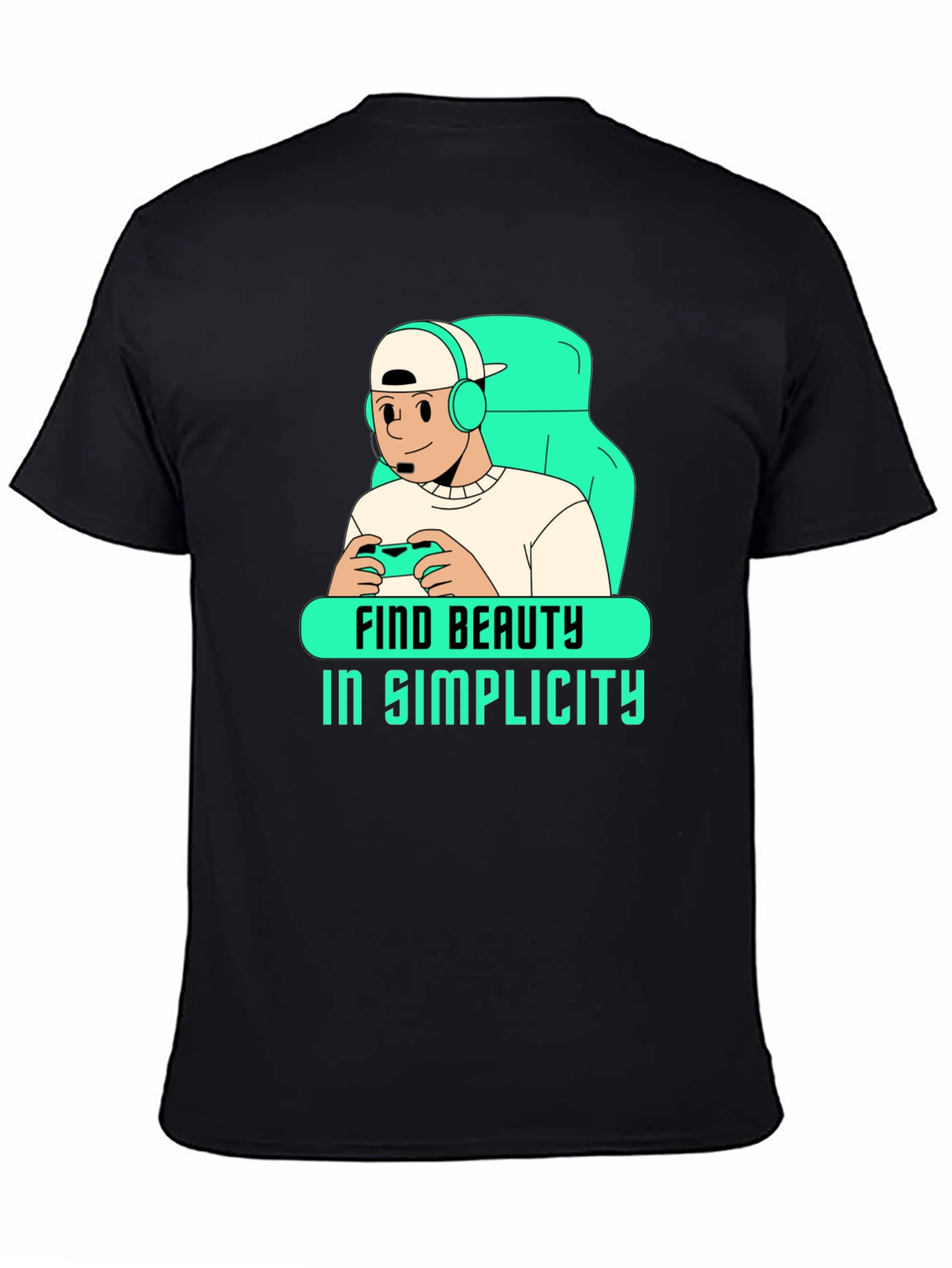 Gamer Simplicity Graphic Tee - Unisex Soft Cotton Blend