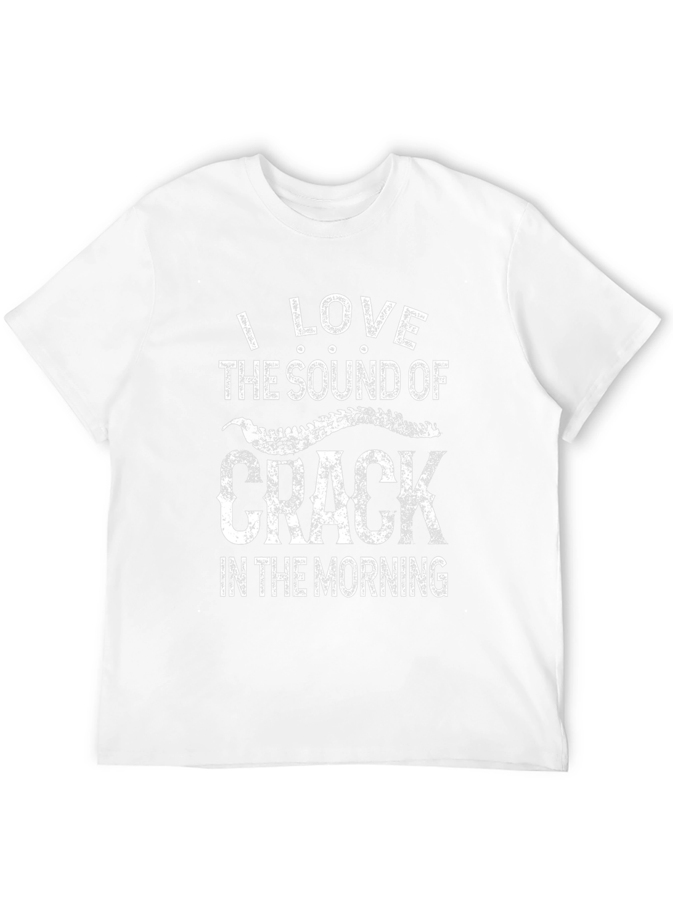 I Love the Sound of Crack T-Shirt - Black
