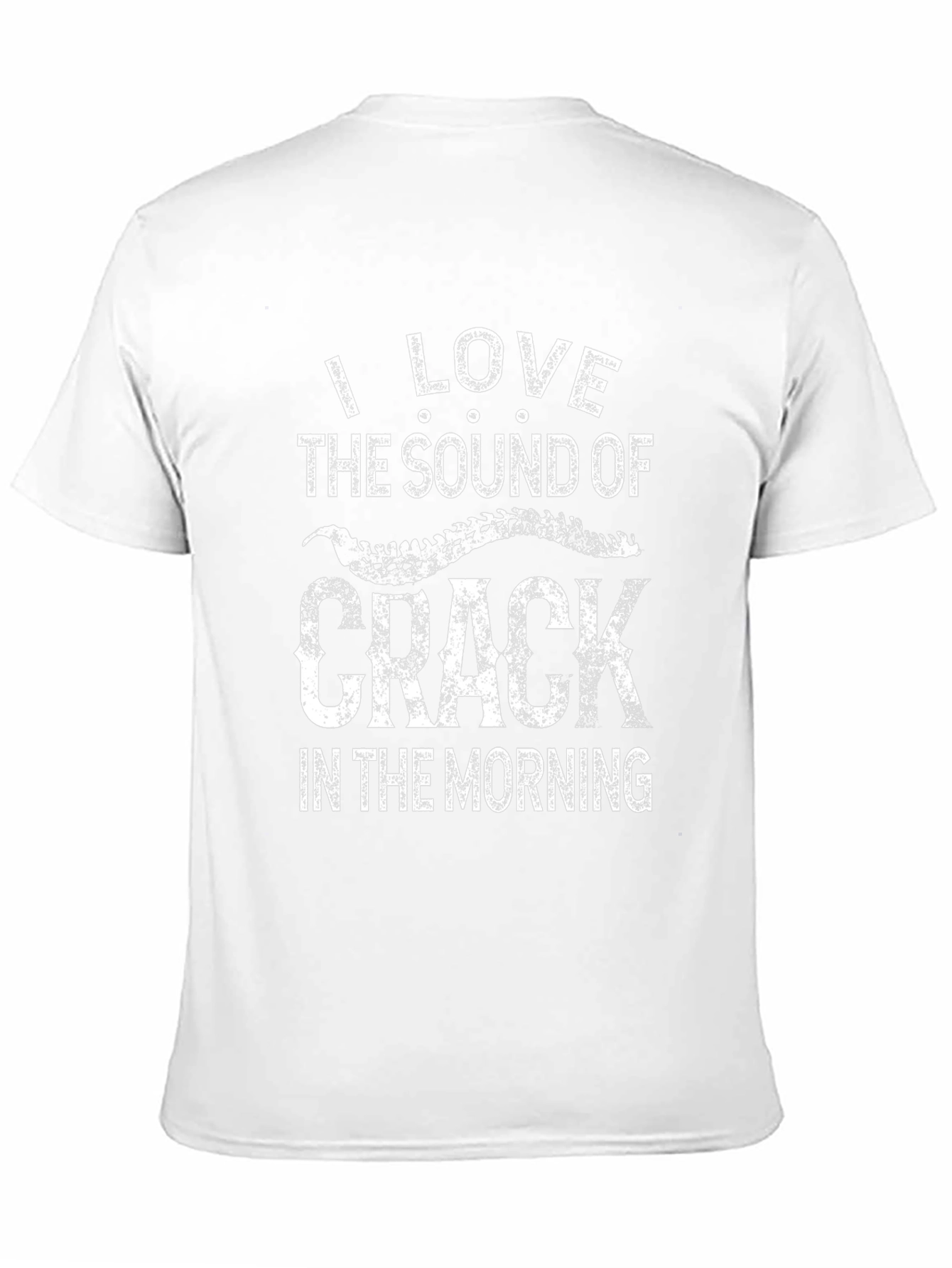 I Love the Sound of Crack T-Shirt - Black