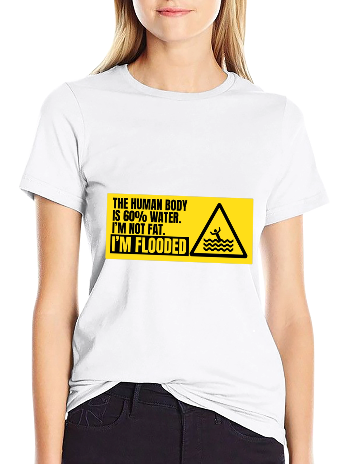 Humorous Im Flooded Graphic T-Shirt