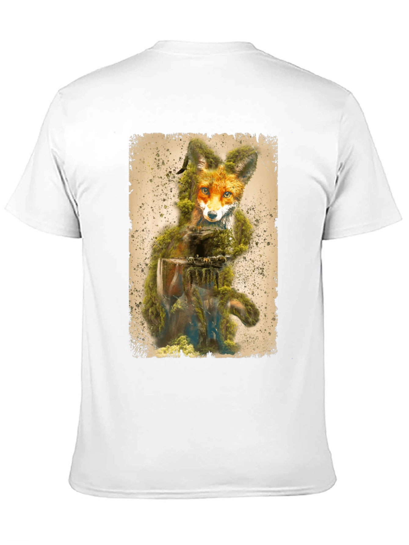 Nature Fox Graphic T-Shirt - Unique Design