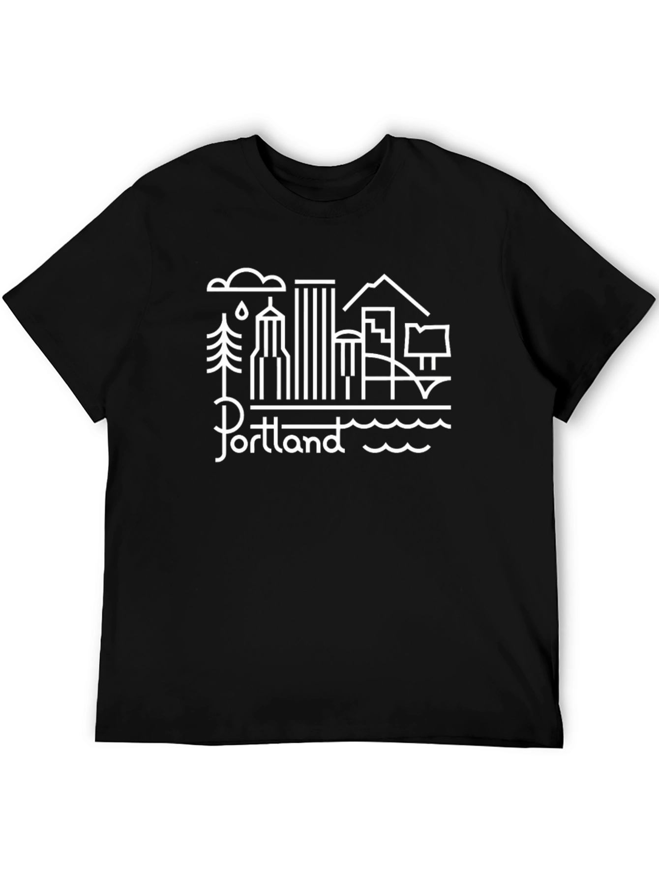 Portland Graphic Tee - Cityscape Design