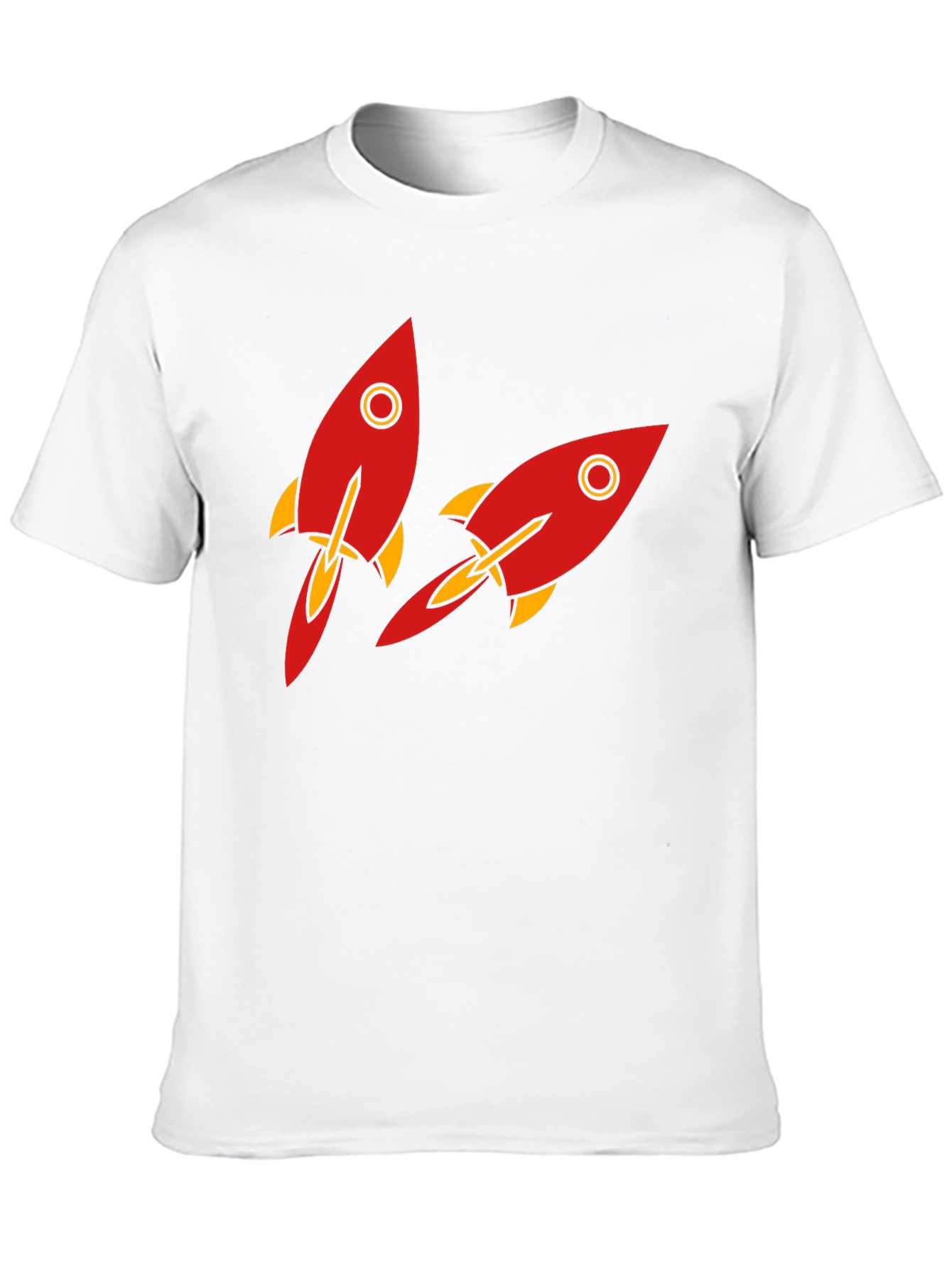 Rocket Graphic T-Shirt - Black