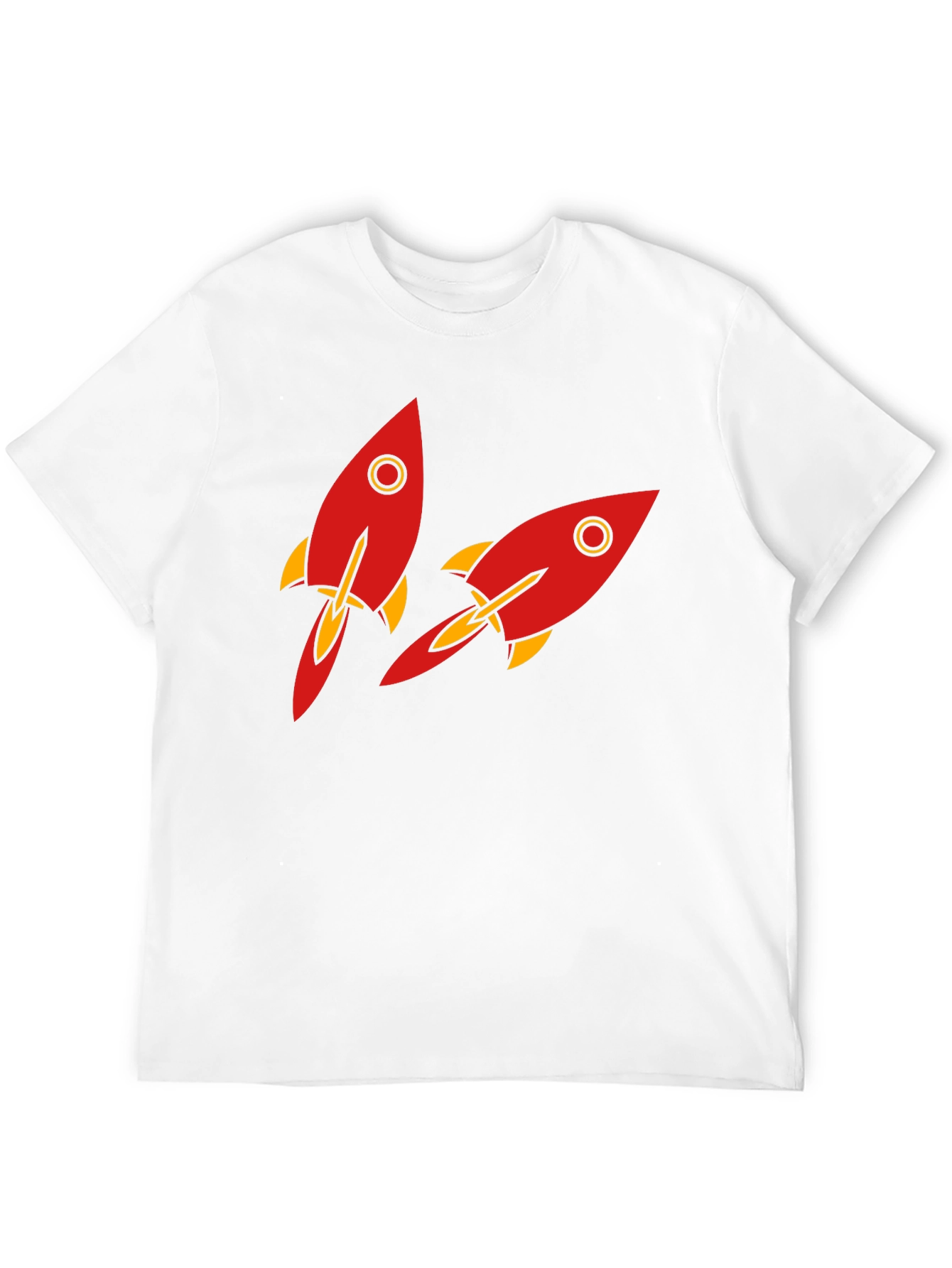 Rocket Graphic T-Shirt - Black