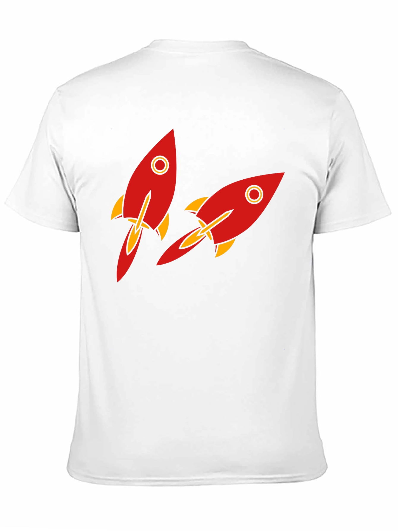 Rocket Graphic T-Shirt - Black