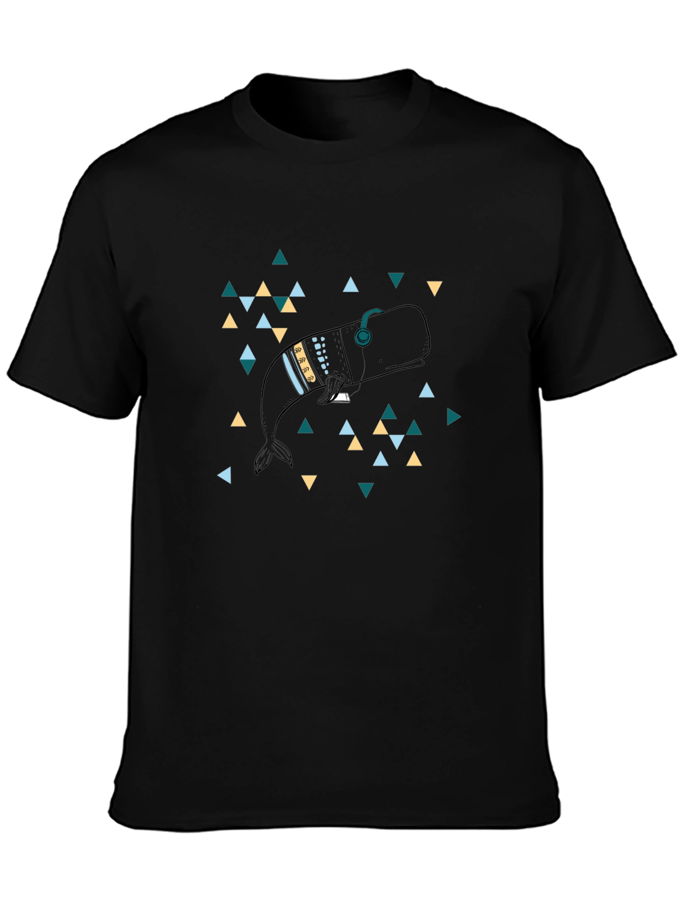 Whimsical Whale Graphic Tee - Cool Casual Comfort