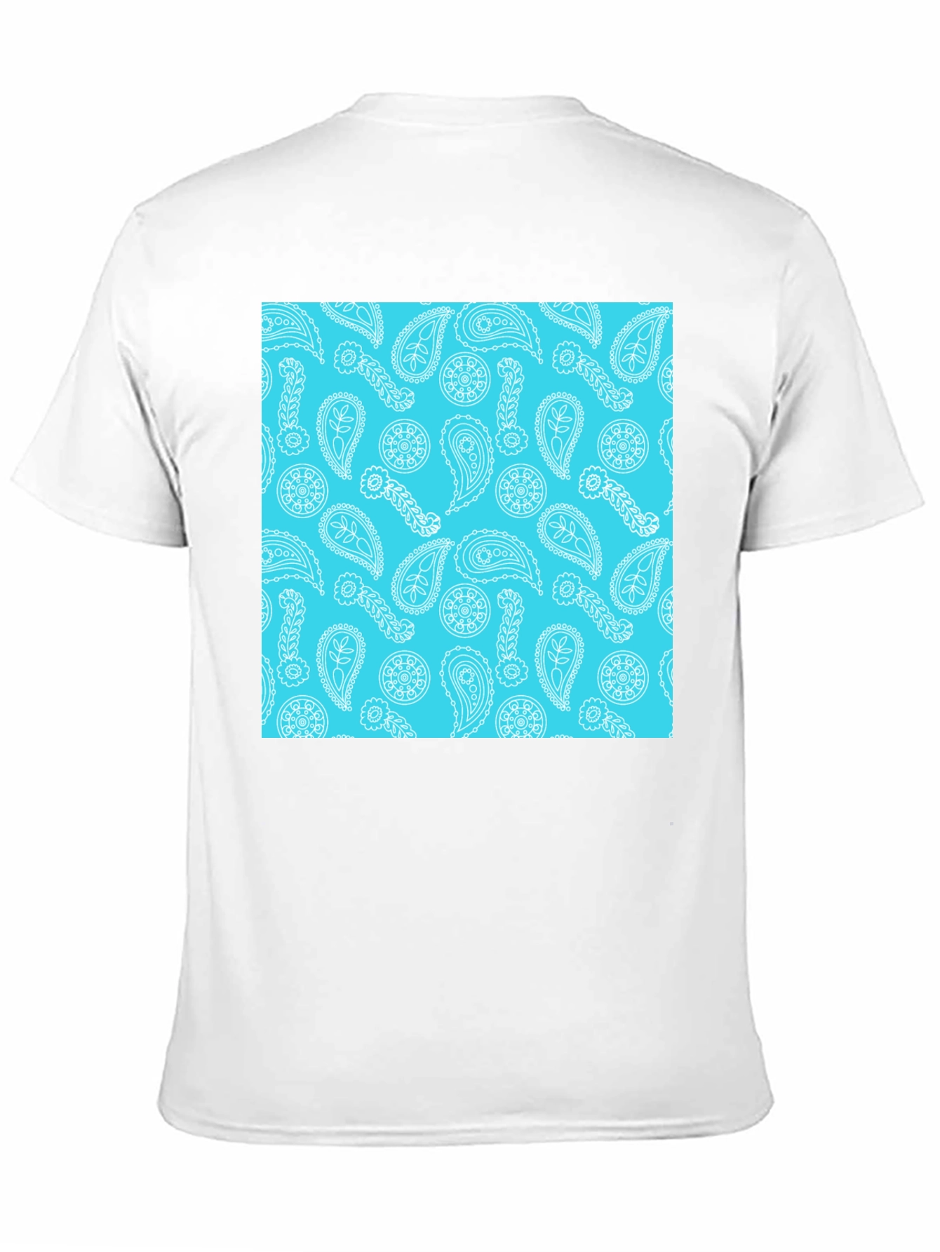 Paisley Pattern T-Shirt - Cool Summer Style