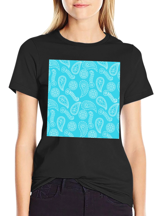 Paisley Pattern T-Shirt - Cool Summer Style