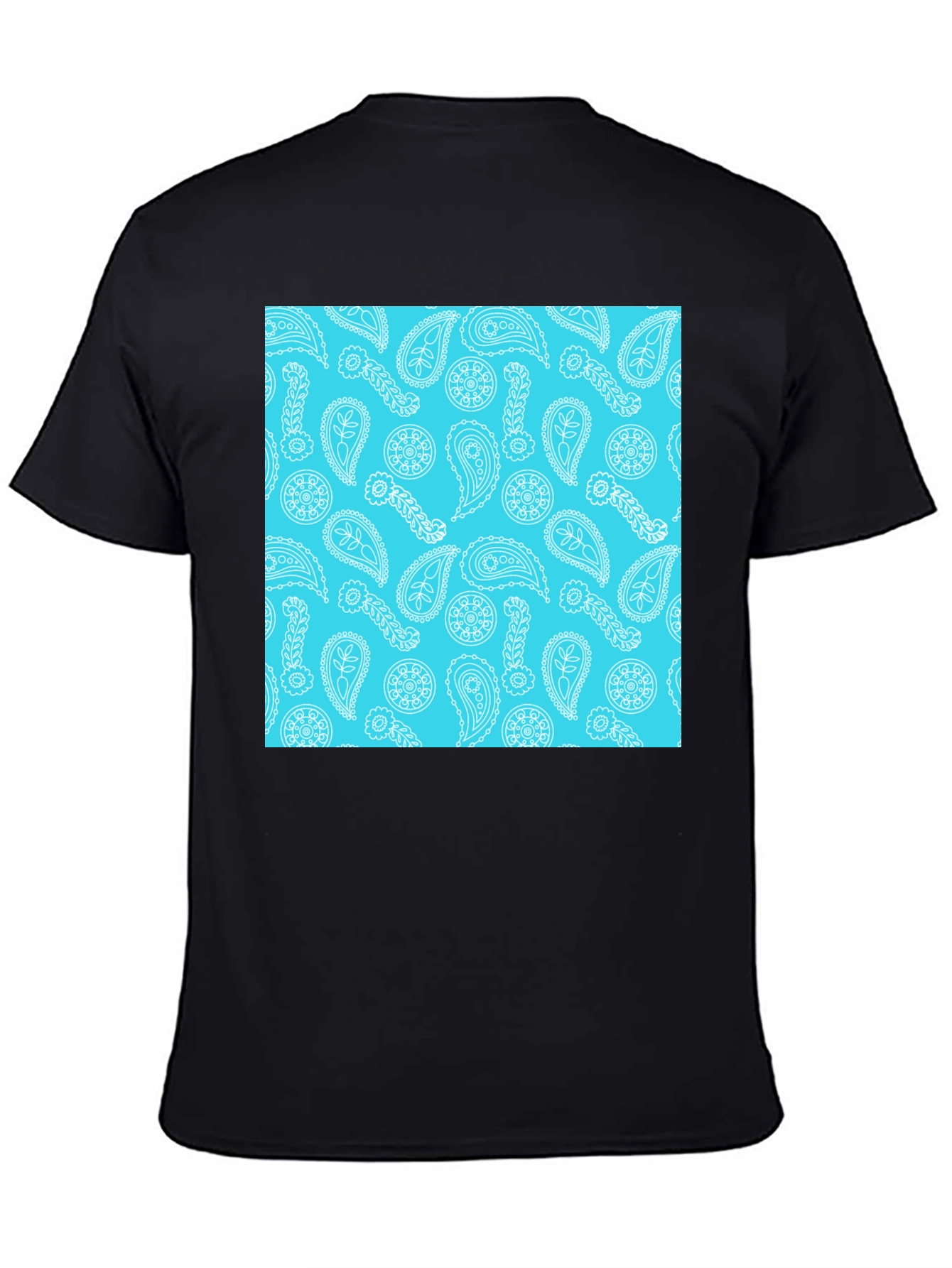 Paisley Pattern T-Shirt - Cool Summer Style