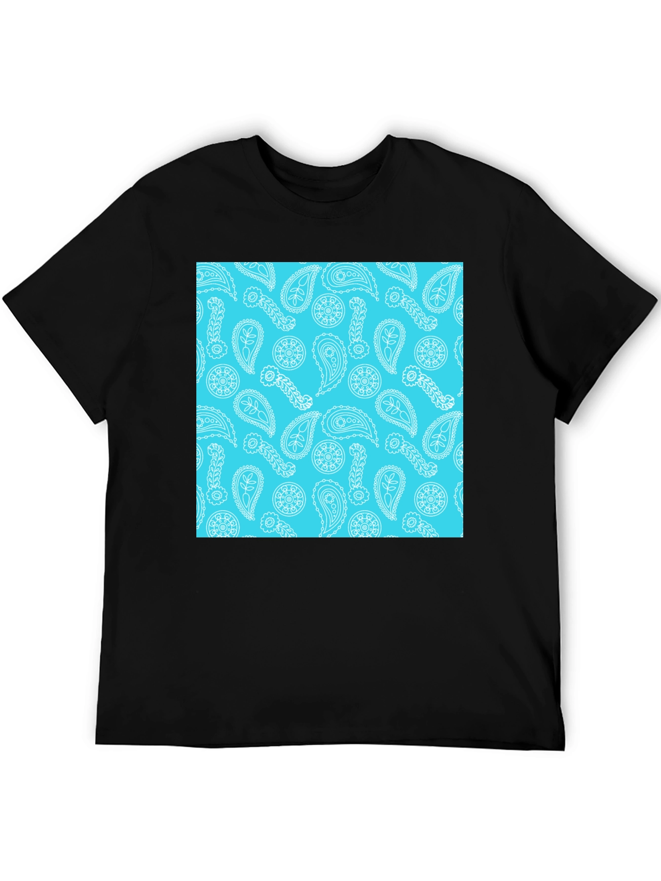 Paisley Pattern T-Shirt - Cool Summer Style