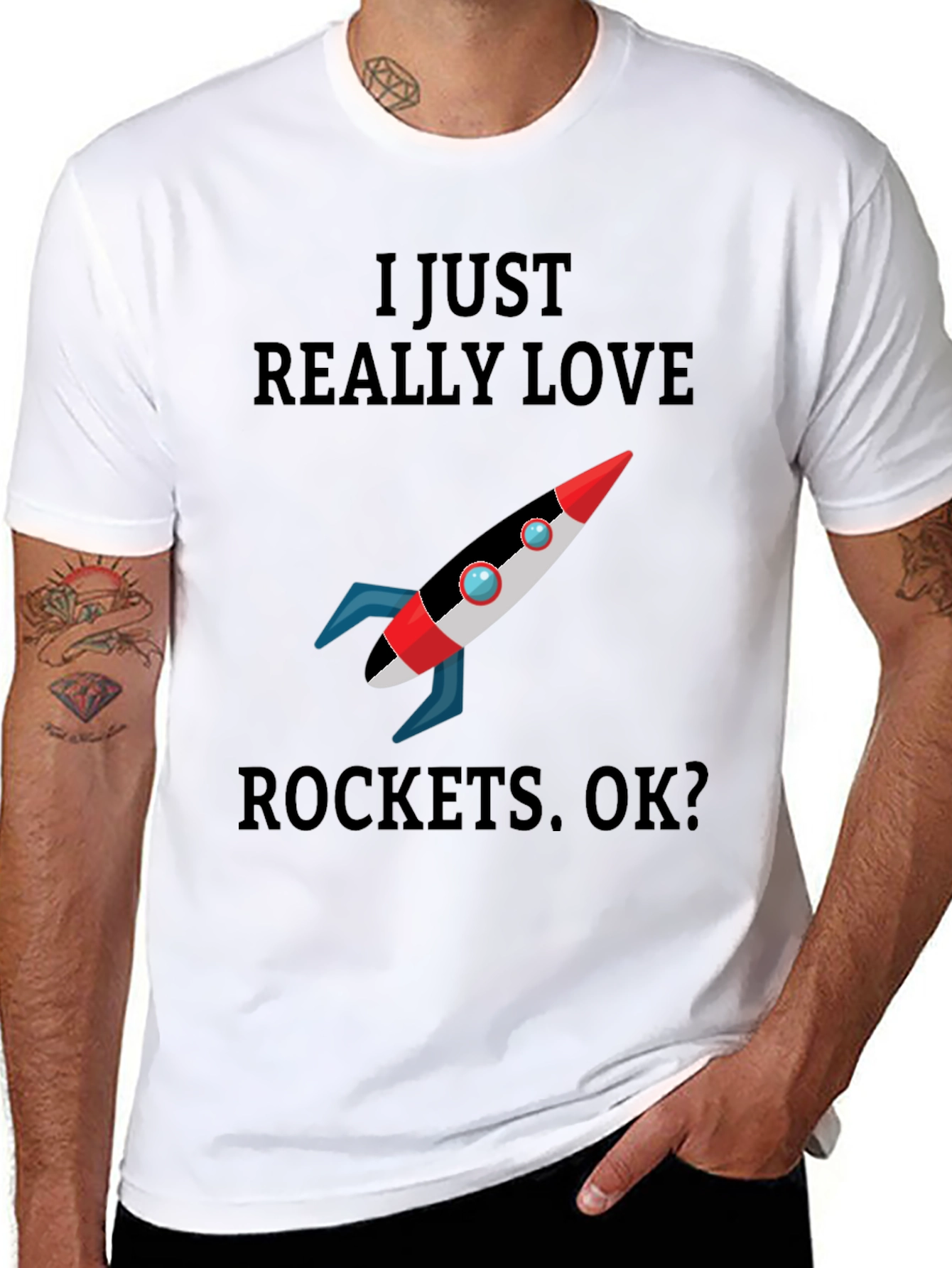I Just Really Love Rockets T-Shirt