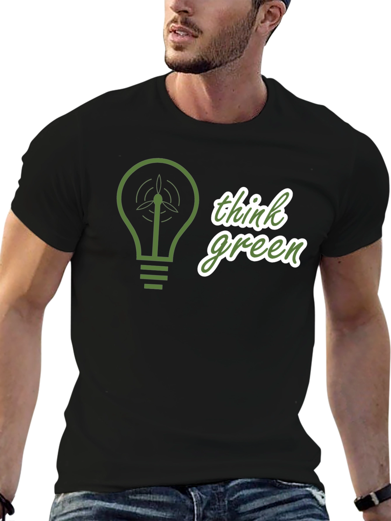 Think Green Eco-Friendly T-Shirt
