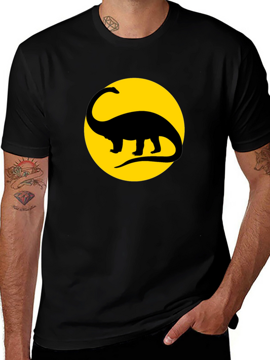 Dino Silhouette T-Shirt - Classic Style