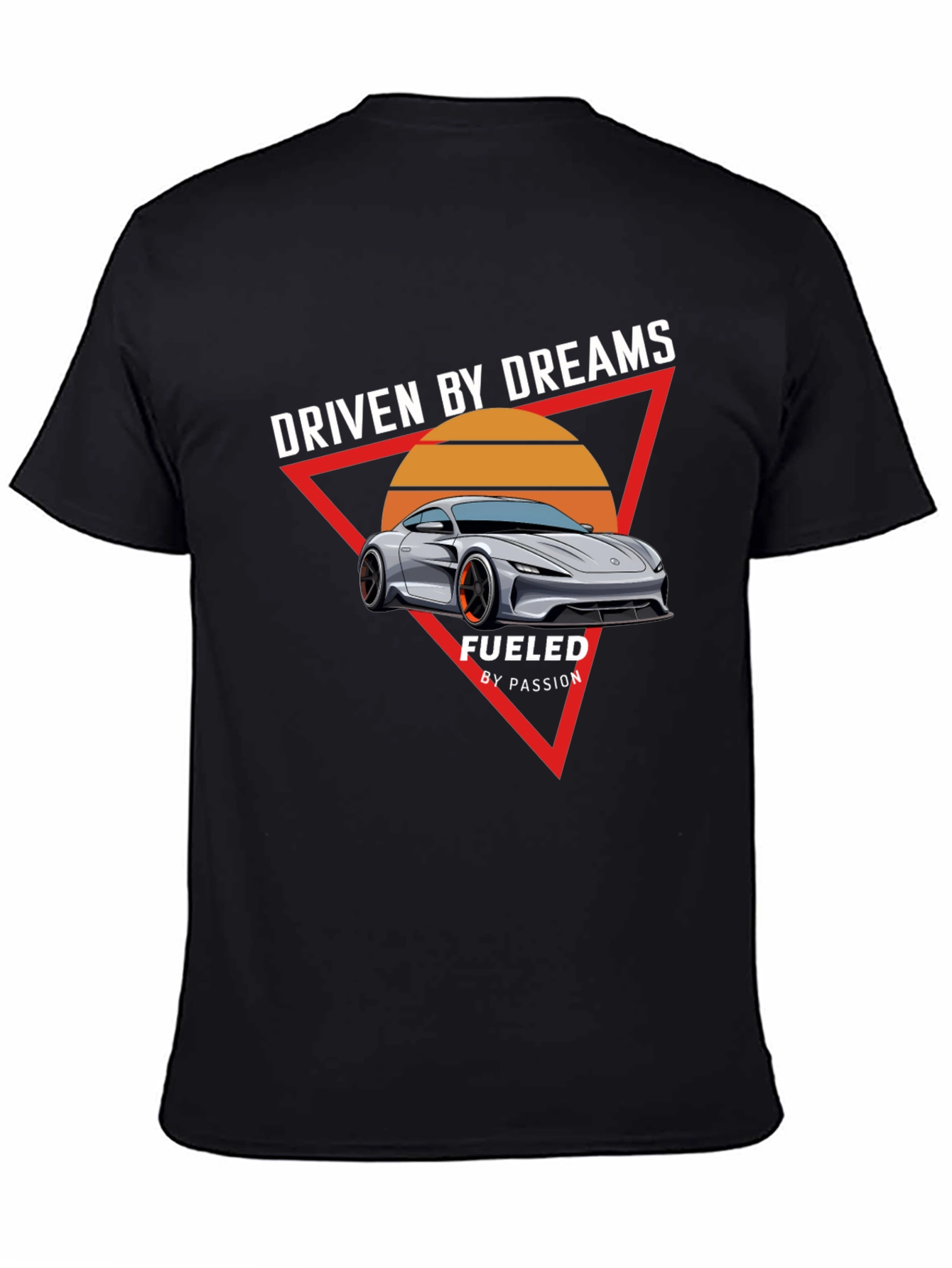 Driven by Dreams Graphic Tee - Black T-Shirt