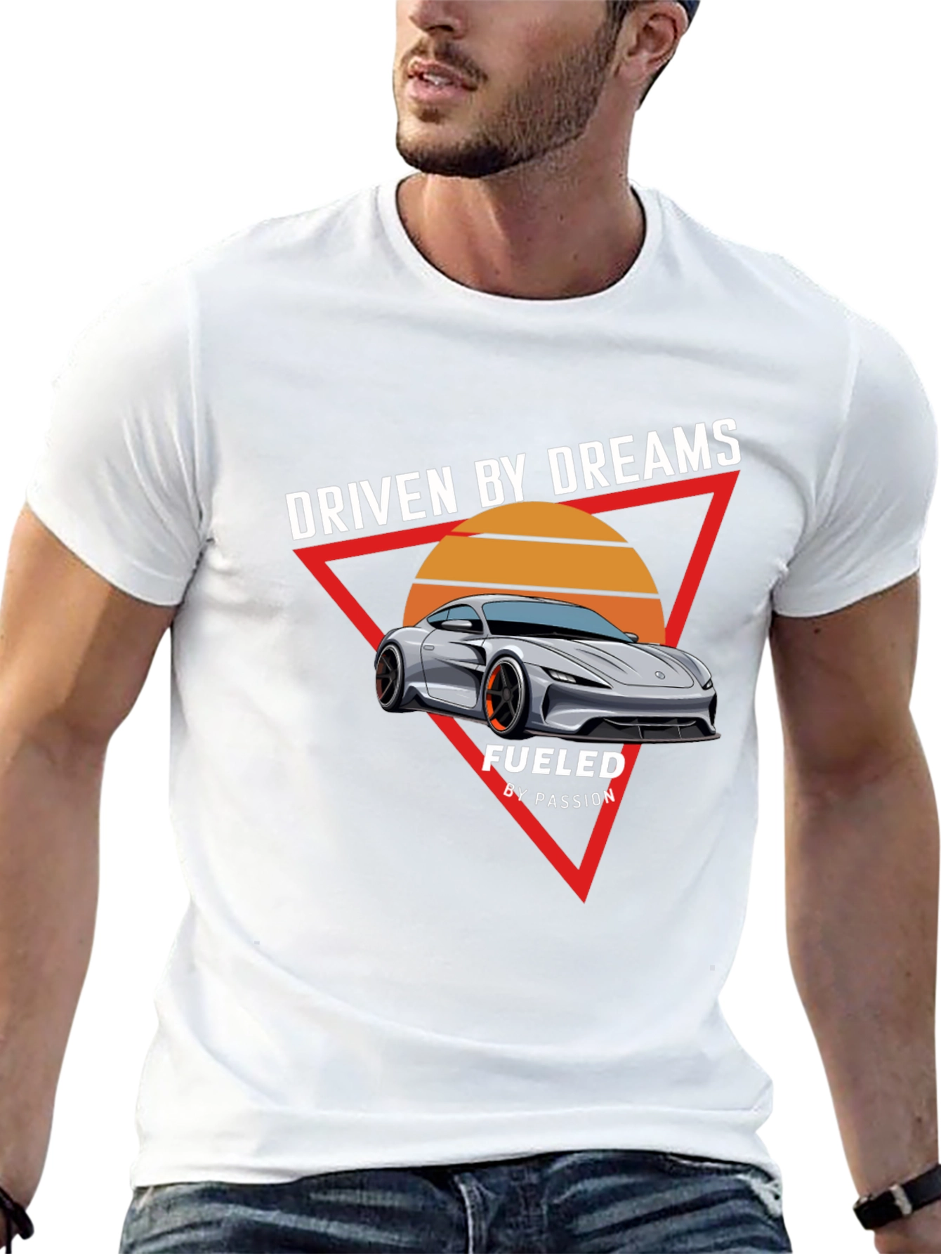 Driven by Dreams Graphic Tee - Black T-Shirt