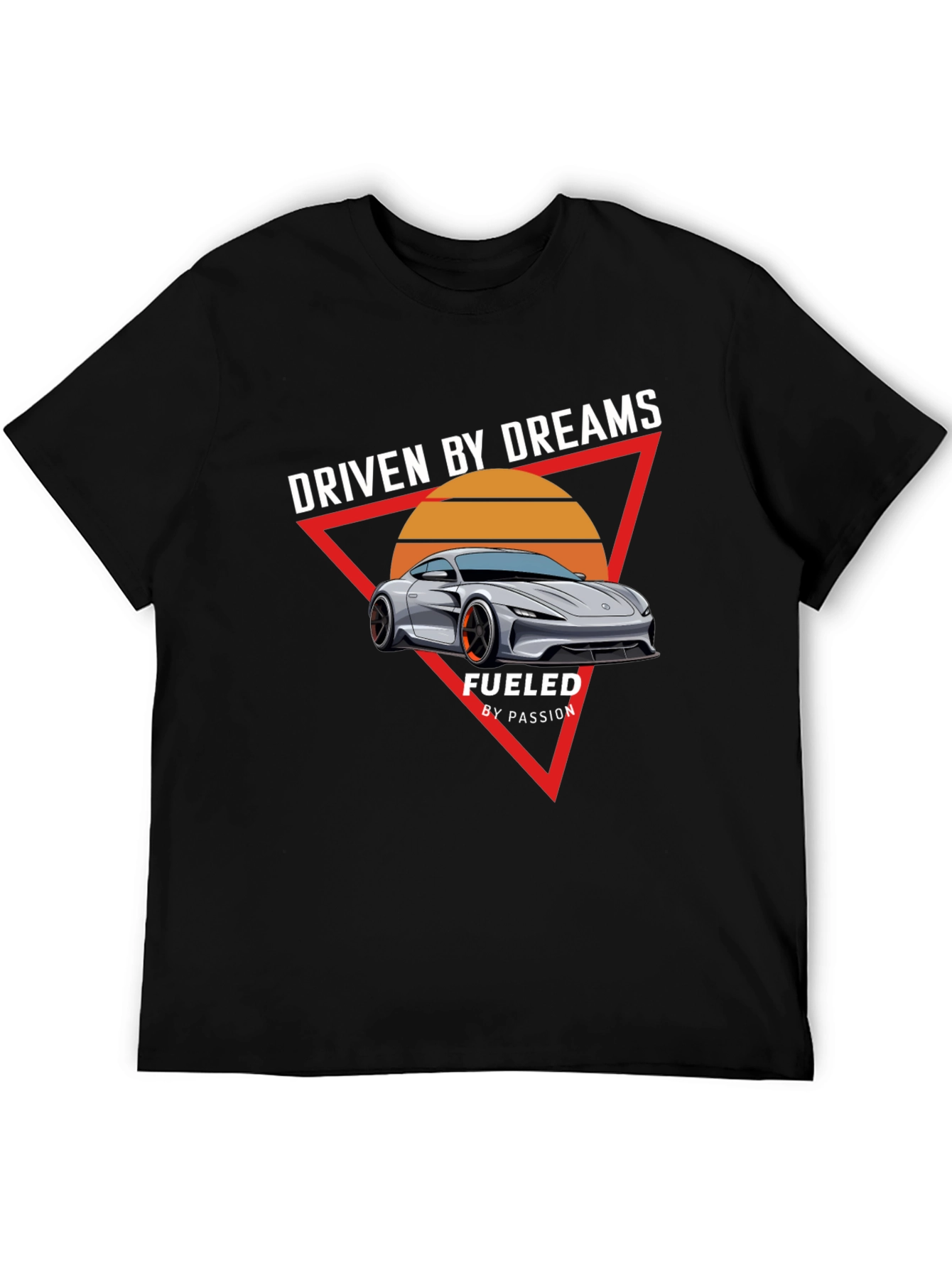 Driven by Dreams Graphic Tee - Black T-Shirt