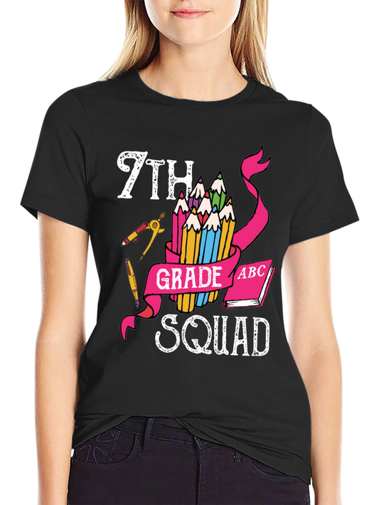7th Grade Squad T-Shirt - Back to School