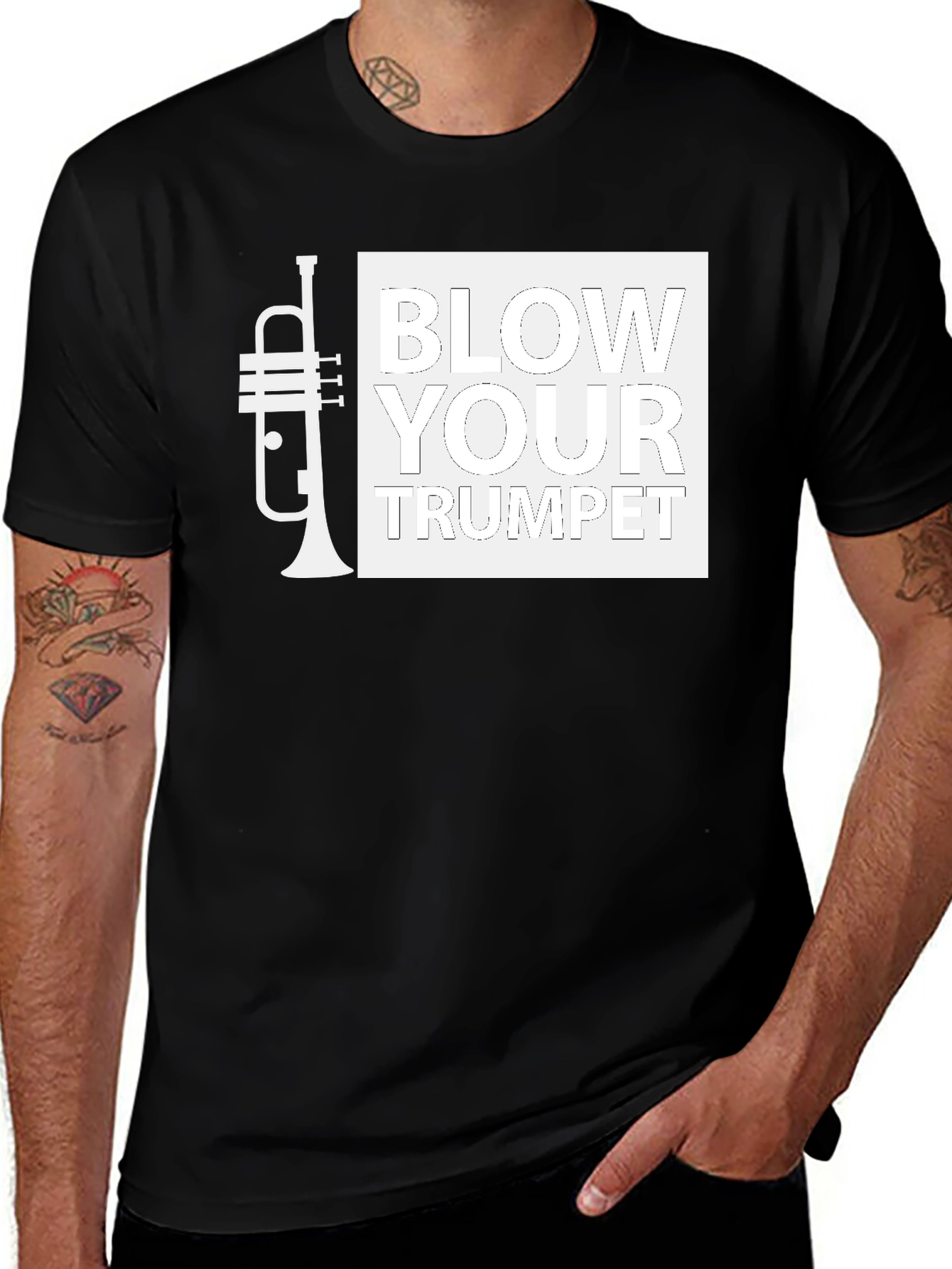 Blow Your Trumpet Graphic T-Shirt