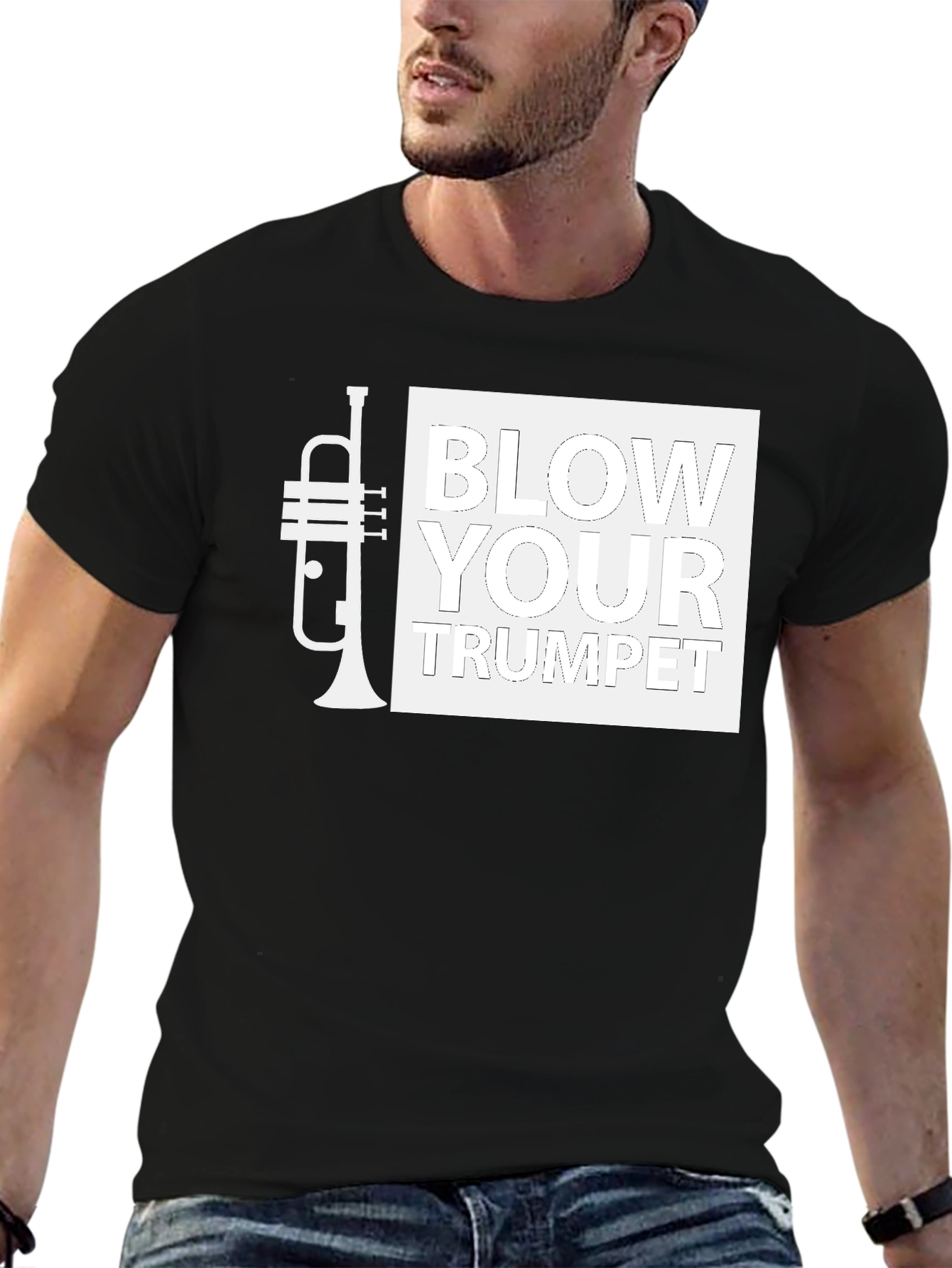 Blow Your Trumpet Graphic T-Shirt