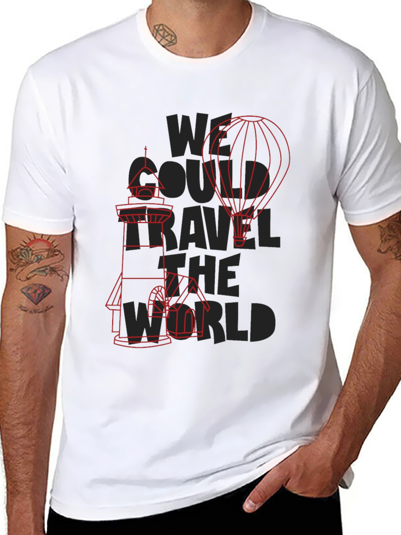 Travel the World Graphic Tee