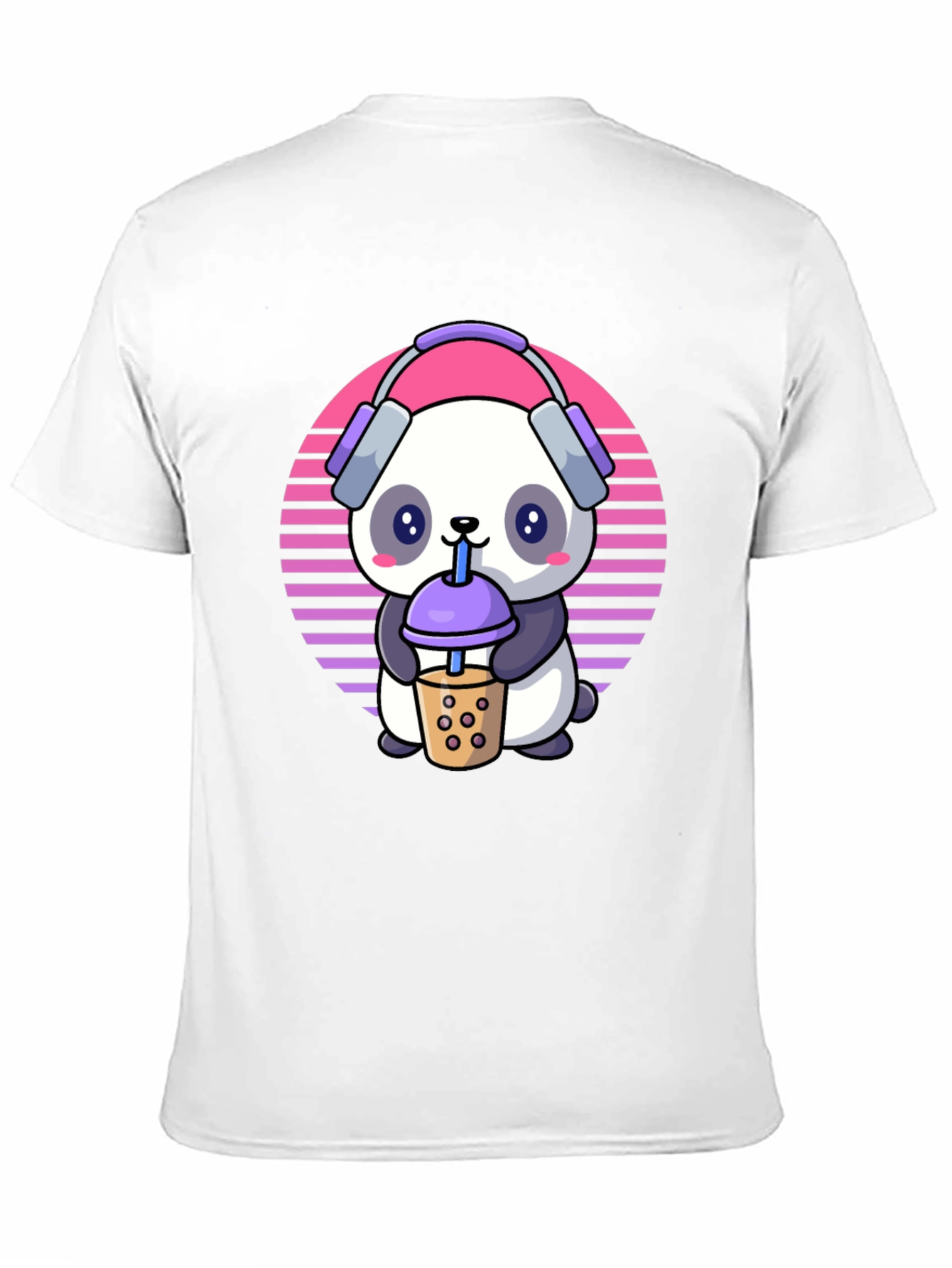 Cute Panda Boba Tea T-Shirt